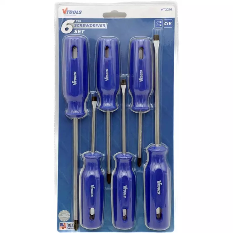 ست پیچ گوشتی 6 عددی وی تولز مدل VT2216