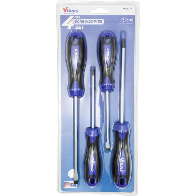 ست پیچ گوشتی 4 عددی وی تولز مدل VT2215
